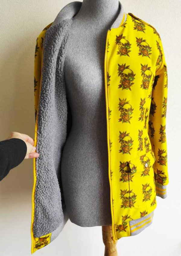 Chaqueta Calavera Flores - Imagen 2