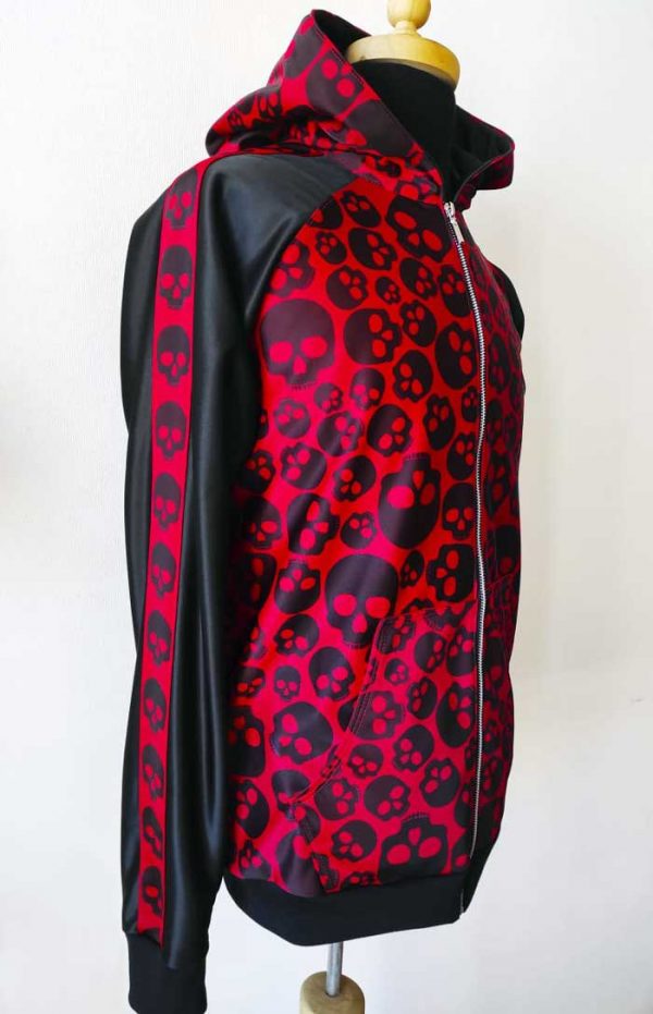 Polerón Calavera Rojo - Imagen 2