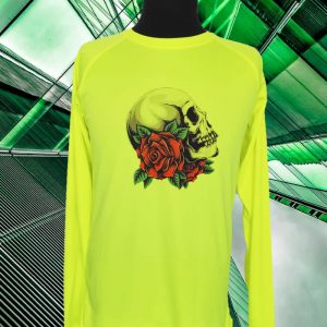 Polera Amarilla Calavera